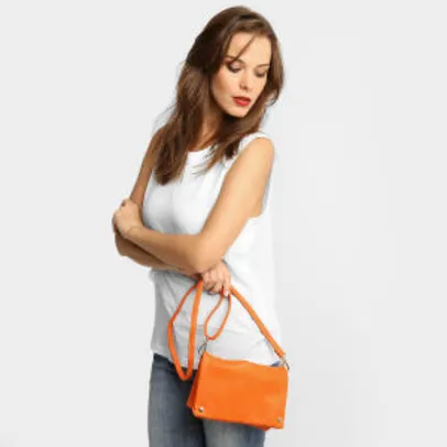 Bolsa My Bolsas Transversal - Laranja de R$ 239,90  por até 1x de R$ 34,93 tambem em outras cores