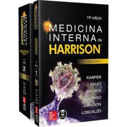 Medicina Interna De Harrison 19ed. 2vols. - 19ª Ed por R$ 185