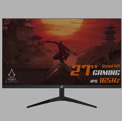 Monitor Gamer SuperFrame Precision, 27 Pol, Quad HD, 107.6% sRGB, 165Hz, 1ms, IPS, FreeSync, HDMI/DP, SFPFB-27165-QHD-IPS