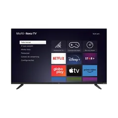 [AME R$951] Smart TV FHD 43" Multi DLED Wi-fi Roku - TL056M