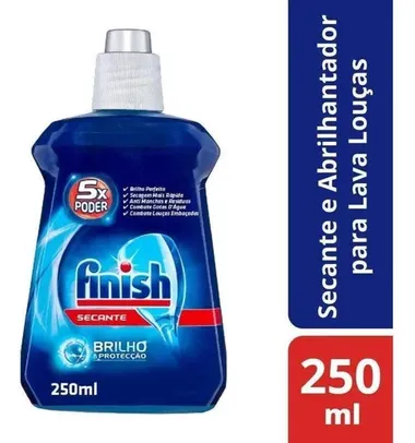 Lava-louças Secador Finish 250ml