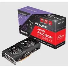 Placa de Vídeo Sapphire AMD Radeon RX 6650 XT PULSE, 8GB, GDDR6, FSR, Ray Tracing