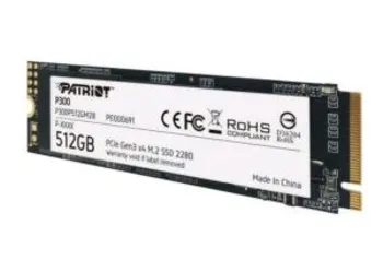 Ssd M2 512gb 2280 Pcie Patriot P300