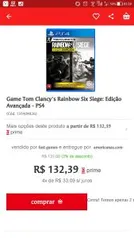 Game Tom Clancy's Rainbow Six Siege: Edição Avançada - PS4 -