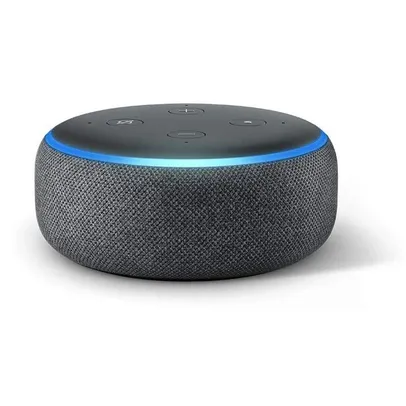 Smart Speaker Amazon, Alexa Echo Dot 3, Português