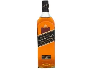 Whisky Johnnie Walker Black Label Escocês 12 anos - 1L