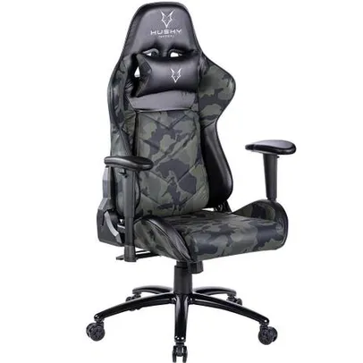 Cadeira Gamer Husky Tactical Camuflada - HTT-WL - Evoo