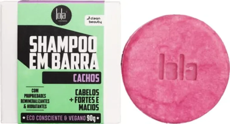 SHAMPOO EM BARRA CACHOS, Lola Cosmetics