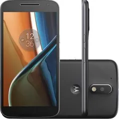 [Americanas] Smartphone Moto G 4 Dual Chip Desbloqueado Android 6.0 Tela 5.5'' 16GB Câmera 13MP - Preto - R$1.143