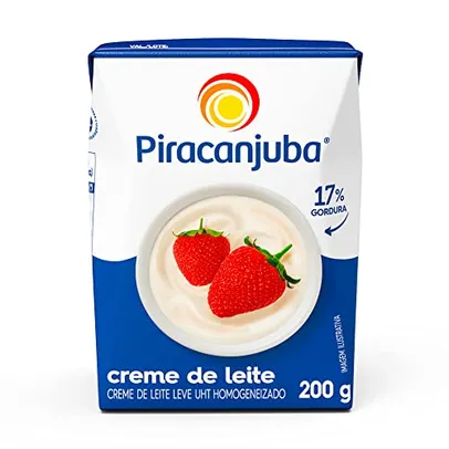 [Super]Piracanjuba - Creme de Leite, 200g, 1 unidade