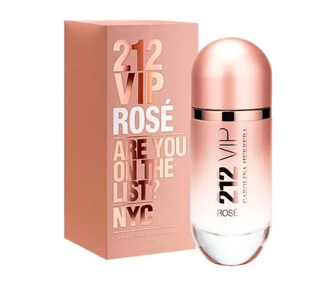 212 Vip Rose De Carolina Herrera Eau De Parfum Feminino | R$ 209