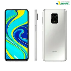 Smartphone Xiaomi Redmi Note 9S Tela 6.6'' 6GB RAM 128GB Câmera Quádrupla Branco