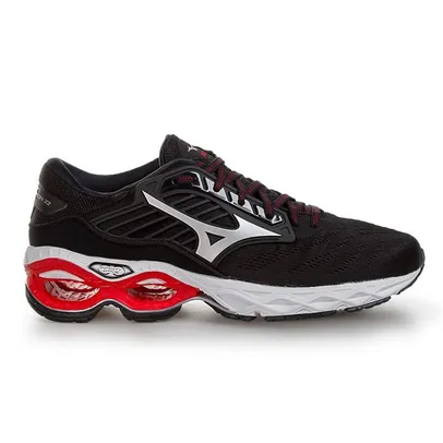 Tênis Mizuno Wave Creation 22 Black/Silver