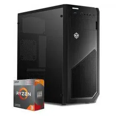 COMPUTADOR PICHAU HOME EXPRESS, RYZEN 3 3200G, 8GB DDR4, SSD 128GB, 500W, TGT RAIDER