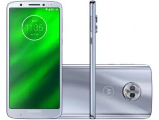 Smartphone Motorola Moto G6 Plus 64GB Topázio - Dual Chip 4G Câm. 12MP e 5MP  por R$ 1162