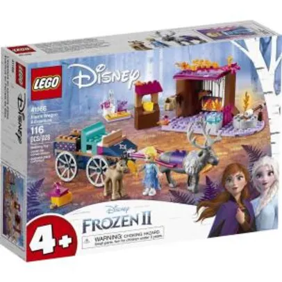 Lego Disney Princess A Aventura Em Caravana Da Elsa 41166 R$ 123