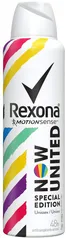 Desodorante Aerosol Antitranspirante Rexona Now United 90g