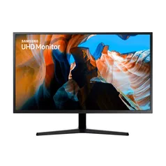 Monitor Samsung UJ59 32" UHD 4K, Tela Plana, Painel VA, 60Hz, 4ms, HDMI, FreeSync, Game Mode