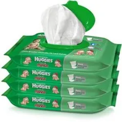 [Walmart] Leve 4 Pague 3 Toalhas Umedecidas 48 unidades Huggies - Total 192 Unidades por R$ 26