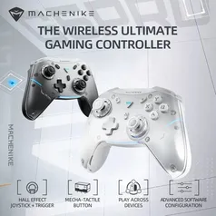 Controlador De Jogos Sem Fio Gamepad Machenike G5 Pro Elite Hall Gatilho Joystick Botões Mecha Táteis 