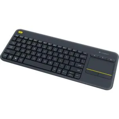 [AME] Teclado Wireless Touch Keyboard K400 Plus TV - Logitech -  R$80  ( Com AME R$40)