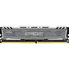 Memória Crucial Ballistix Sport LT Gray 8GB 2666Mhz DDR4 - R$ 320