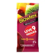 Preservativo Blowtex Tutti Frutti - 9 unidades tutti-frutti 