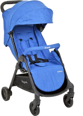 Carrinho de Bebê Burigotto Genius Blue Denim R$632