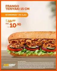 [RS] Subway Frango Teriyaki - R$11