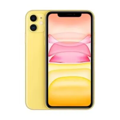 Iphone 11 Amarelo 128Gb | R$4.277