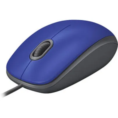 Mouse Logitech Silent M110 Azul | R$25
