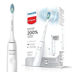 Colgate Escova De Dente Elétrica Philips Sonic Pro 30 | CASE + 2 REFIL