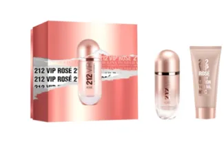 Conjunto 212 VIP Rosé Carolina Herrera Feminino (2 Produtos)