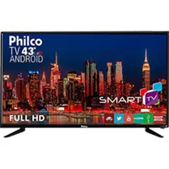 Smart TV LED 43" Philco Ph43n91dsgwa Full HD com Conversor Digital 2 HDMI 2 USB Função DNR por R$