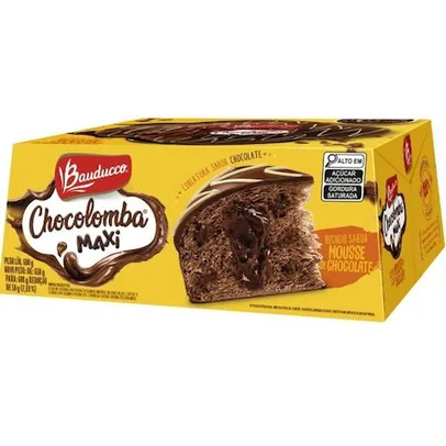 Chocolomba Pascal Maxi Mousse de Chocolate Bauducco 600g