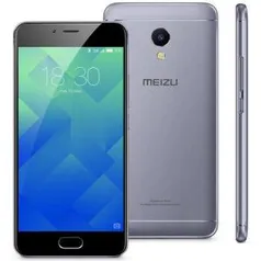 Smartphone Meizu M5s 5.2" octacore 3GB + 32GB Dual SIM 4G leitor biométrico - Cinza - R$ 643