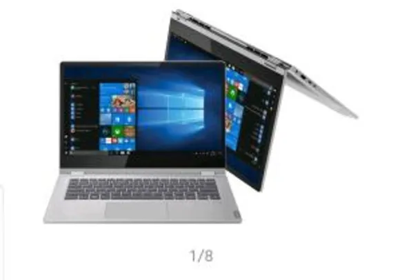 Notebook 2 em 1 Lenovo Ideapad C340-14IWL - Intel Core i5 4GB SSD 128GB Touch Screen 14”