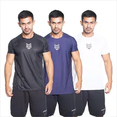 Kit 3 Camisetas Masculina Dry Alpha Co