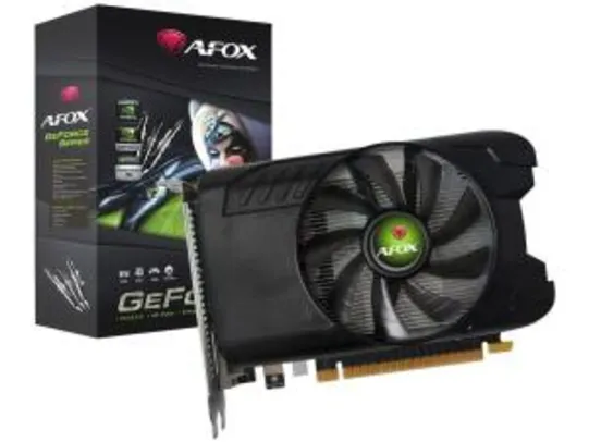 Placa de Vídeo Afox GeForce GTX1050 Ti 4GB GDDR5 - 128 bits AF1050TI | R$ 899