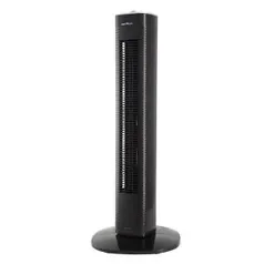 Ventilador Britânia Torre Turbo Wind, 3 Vel, 50W, Preto - 110V | R$237