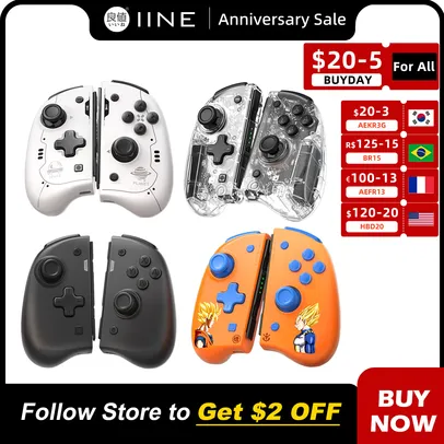 IINE Elite Joypad para Nintendo Switch