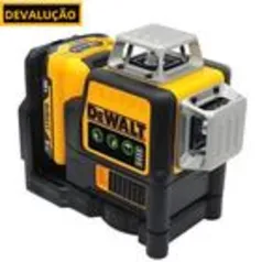 Nível a Laser Dewalt DW089LG - Autonivelante, Feixe Verde, 12 Linhas (3x360°) - Bateria 12V Max