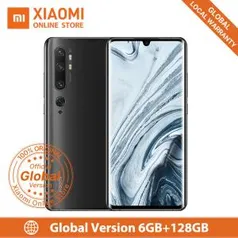 Xiaomi Mi Note 10 Global (Verde e Preto) - R$1.735 e Frete Grátis para alguns estados!