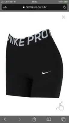 Shorts feminino Nike pro5