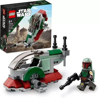 Kit Microfighter Nave Estelar De Boba Fett 75344 Lego Quantidade de peças 85