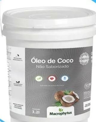 Óleo de Coco Sem Sabor 3,2 Litros