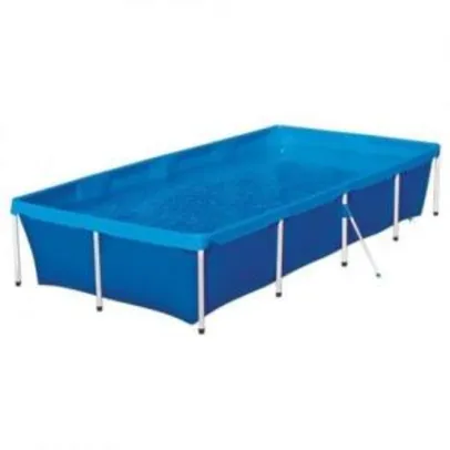 Piscina Retangular Mor 3.000 Litros, Lona de PVC por R$ 159