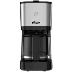 Cafeteira Oster OCAF600 1,2L Preto/Inox 110V