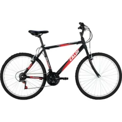 [Americanas] Bicicleta Caloi Aluminum Aro 26 21 - Preta por R$458