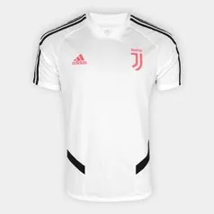 Camisa Juventus Treino 19/20 Adidas Masculina - Branco e Preto